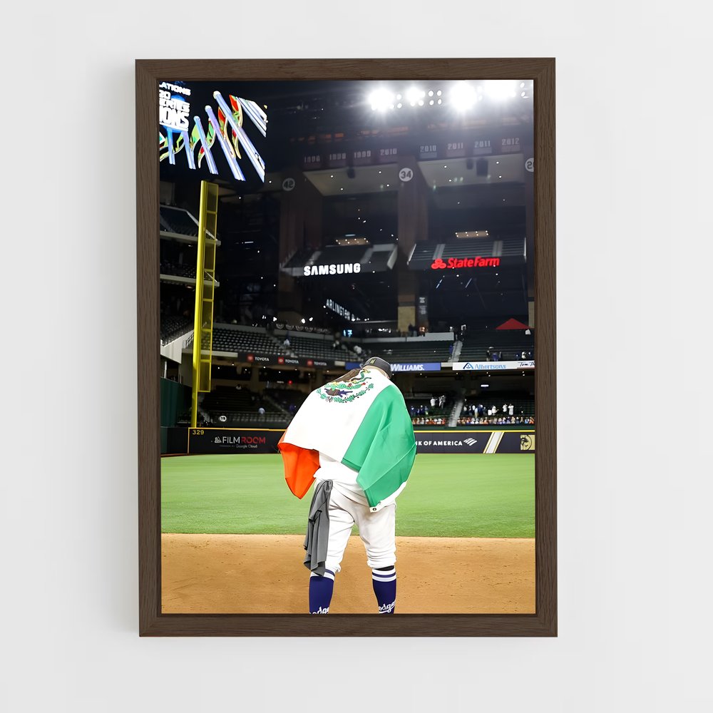 Poster Julio urias – affiche Baseball (vue 5)